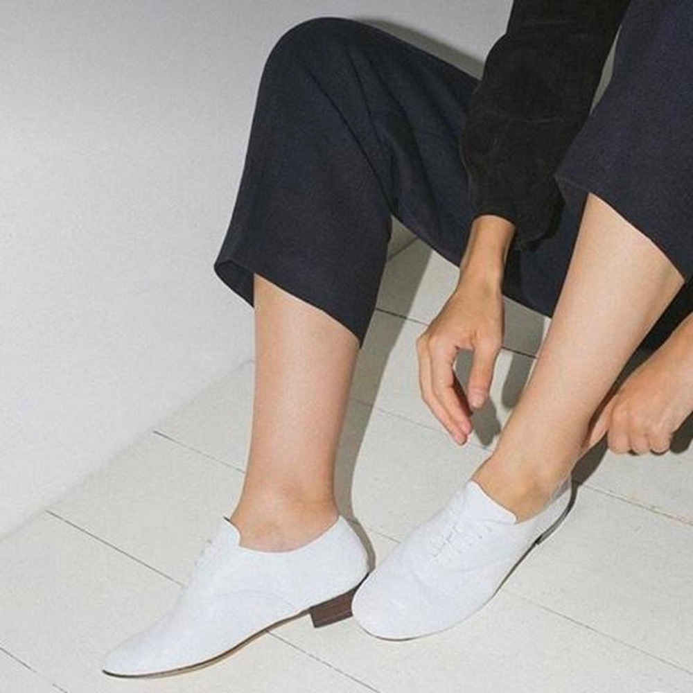 Repetto classic goatskin leather jazz Oxford shoes